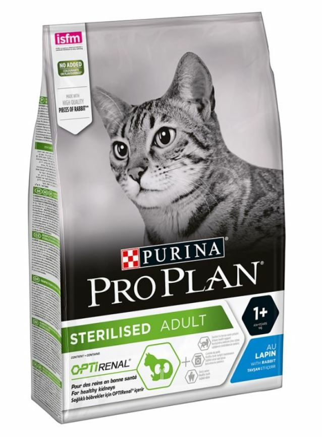 Purina Pro Plan Cat Sterilised Rabbit 3 kg