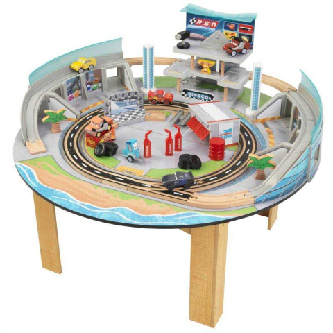 Autodráha se stolem KidKraft Cars 3 Závodní okruh Florida Autodráha se stolem KidKraft Cars 3 Závodní okruh Florida
