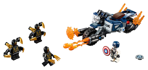 Captain America: útok Outriderů Captain America: útok Outriderů