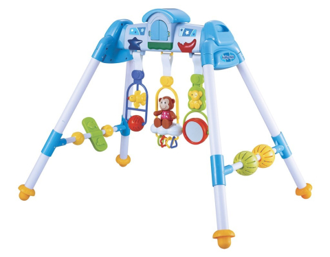 Carero Dětská hrající edukační hrazdička De Lux Baby Mix blue Carero Dětská hrající edukační hrazdička De Lux Baby Mix blue