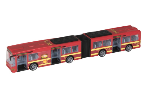 Halsall Teamsterz autobus se světlem a zvukem | červený Halsall Teamsterz autobus se světlem a zvukem | červený