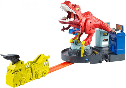 Hot Wheels City T- Rex řádí Hot Wheels City T- Rex řádí