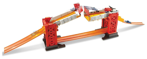 Hot Wheels track builder padací most Hot Wheels track builder padací most