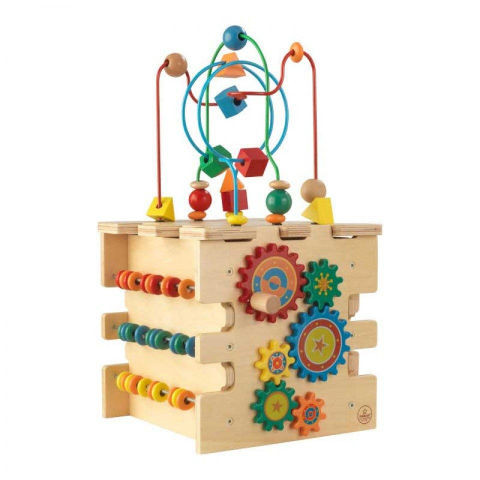 KidKraft velká didaktická kostka Deluxe Activity Cube KidKraft velká didaktická kostka Deluxe Activity Cube