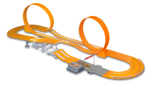 Kidztech Závodní dráha Hot Wheels Zero Gravity 760 cm s adaptérem Kidztech Závodní dráha Hot Wheels Zero Gravity 760 cm s adaptérem