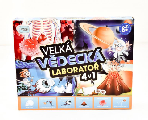 Mac Toys Velká laboratoř 4v1 Mac Toys Velká laboratoř 4v1