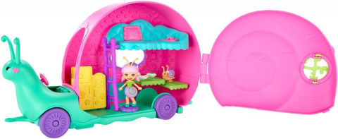 Mattel Enchantimals brouček a šnekomobil Mattel Enchantimals brouček a šnekomobil