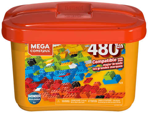 Mega Bloks Construx Kid 480 ks Mega Bloks Construx Kid 480 ks