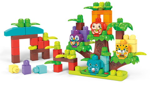Mega Bloks Džungle se zvuky Mega Bloks Džungle se zvuky
