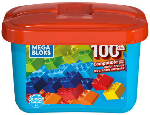 Mega Bloks Junior 100 ks Mega Bloks Junior 100 ks