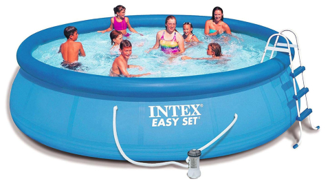 Bazén Intex Easy Set 4,57 x 1,07 m kompletset s filtrací Bazén Intex Easy Set 4,57 x 1,07 m kompletset s filtrací