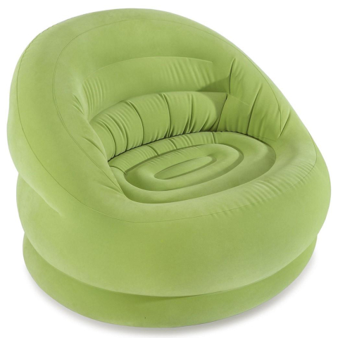 Nafukovací křeslo Intex Lumi chair zelená 68577 Nafukovací křeslo Intex Lumi chair zelená 68577