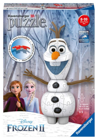 Olaf Ledové království 3D puzzle Olaf Ledové království 3D puzzle