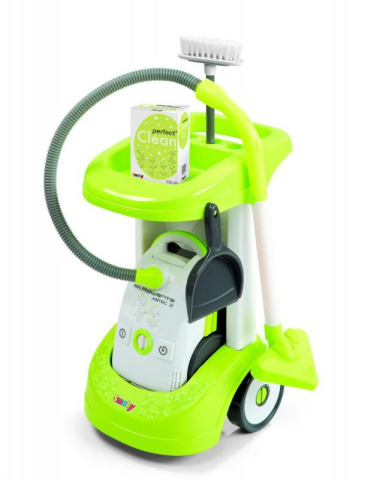 Smoby Vozík Tefal pro malou uklízečku Smoby Vozík Tefal pro malou uklízečku
