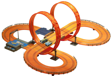 Kidztech Závodní dráha Hot Wheels 683 cm s adaptérem Kidztech Závodní dráha Hot Wheels 683 cm s adaptérem
