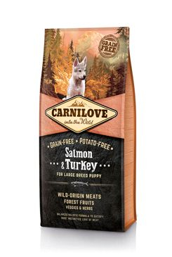 Carnilove Dog Salmon & Turkey for Large Breed Puppies 12 kg