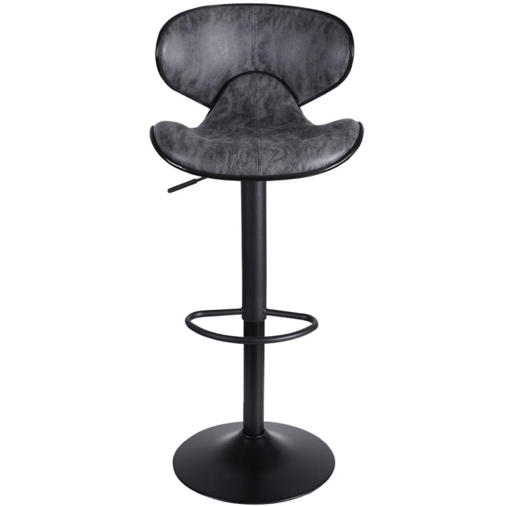 2x Barová židle Hawaj CL-2112-2 tmavě šedá 2x Barová židle Hawaj CL-2112-2 tmavě šedá