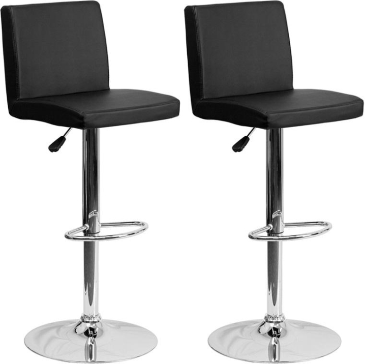 Barová židle CL-7004 BK (černá)