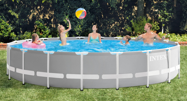 Bazén Intex Prism Frame 6,10 x 1,32 m kompletset Bazén Intex Prism Frame 6,10 x 1,32 m kompletset