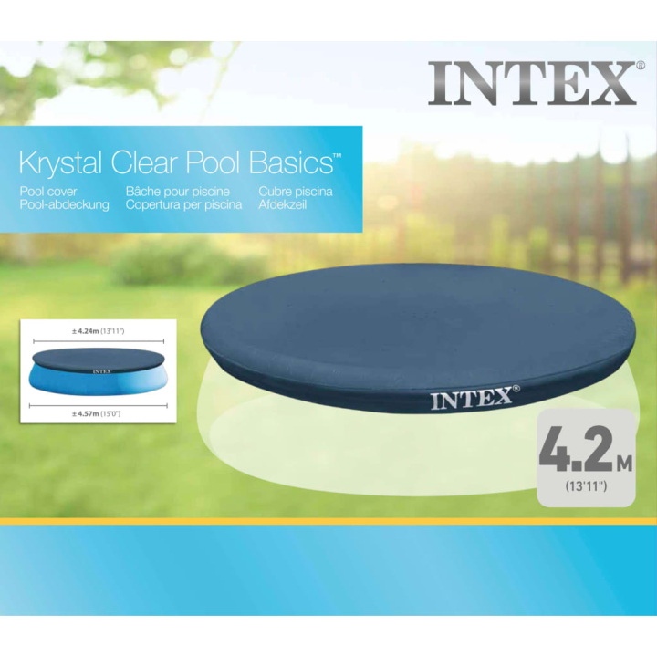 Krycí plachta Intex 457 cm Krycí plachta Intex 457 cm