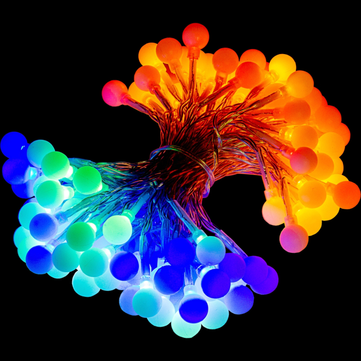 Dekorativní LED osvětlení 20 m 200 diod barevné Dekorativní LED osvětlení 20 m 200 diod barevné