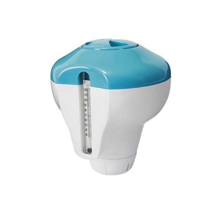 Intex Plovoucí dávkovač do bazénu s teploměrem 29034 Intex Plovoucí dávkovač do bazénu s teploměrem 29034
