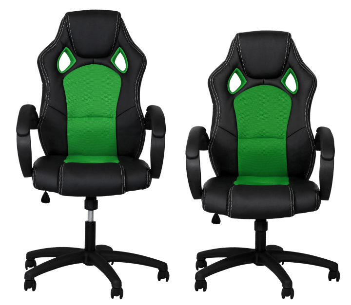 Kancelářská židle Hawaj MX Racer zeleno-černá