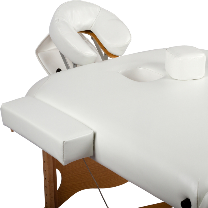 Masérské mobilní lehátko 80 cm bílá Masérské mobilní lehátko 80 cm bílá