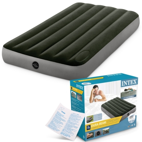 Nafukovací postel Intex Downy Airbed Twin Nafukovací postel Intex Downy Airbed Twin