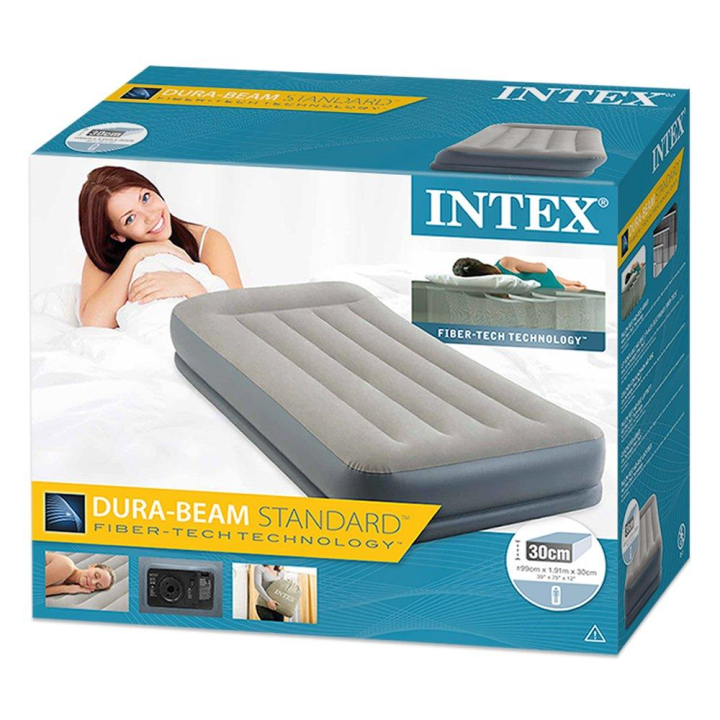Nafukovací postel Intex Pillow Rest Mid-Rise Twin Nafukovací postel Intex Pillow Rest Mid-Rise Twin