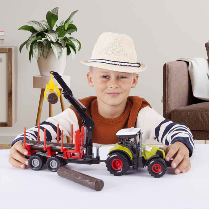 Rappa Traktor s vlečkou a chapadlem se zvukem a světlem Rappa Traktor s vlečkou a chapadlem se zvukem a světlem