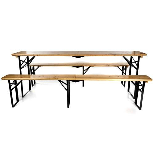 Rozkládací pivní set 220 x 50 x 25 cm Rozkládací pivní set 220 x 50 x 25 cm