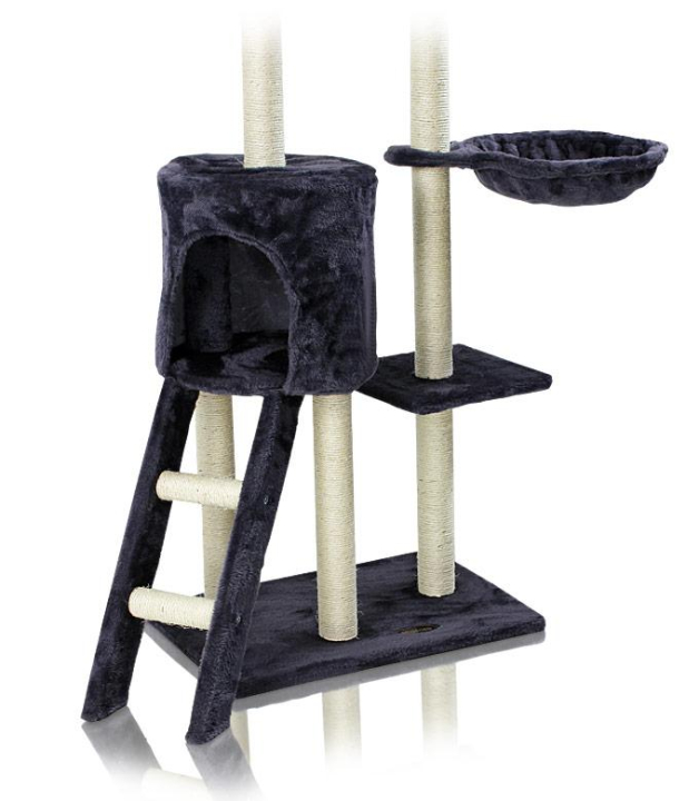 Škrabadlo pro kočky Hawaj 138 cm tmavě šedá Škrabadlo pro kočky Hawaj 138 cm tmavě šedá