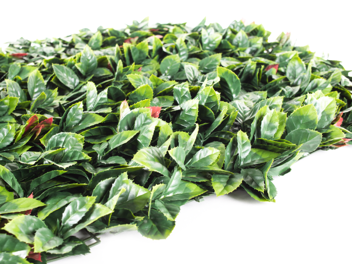 Umělý živý plot Hawaj Blýskalka Photinia červená | Stěna 100 x 100 cm Umělý živý plot Hawaj Blýskalka Photinia červená | Stěna 100 x 100 cm