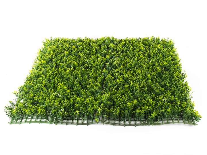 Umělý živý plot Hawaj Buxus High žlutý | Stěna 100 x 100 cm Umělý živý plot Hawaj Buxus High žlutý | Stěna 100 x 100 cm