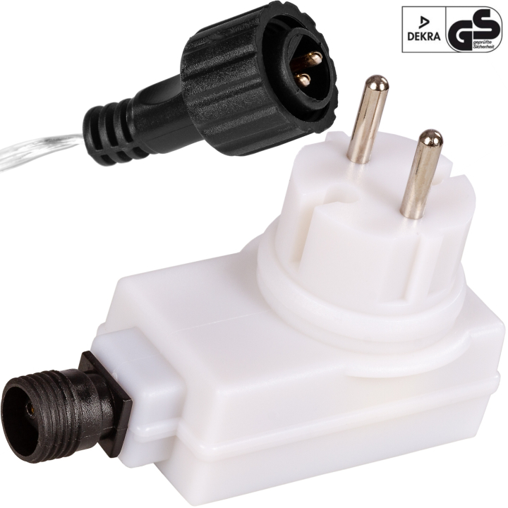 Vánoční LED osvětlení 20 m 200 diod s ovladačem studená bílá Vánoční LED osvětlení 20 m 200 diod s ovladačem teplá bílá