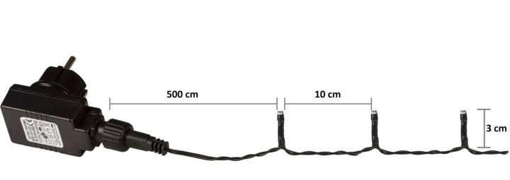 Vánoční LED osvětlení 20 m 200 diod teplá bílá Vánoční LED osvětlení 20 m 200 diod teplá bílá