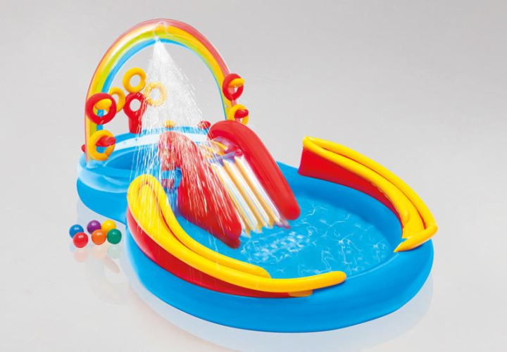Vodní hrací centrum Intex Rainbow Ring Vodní hrací centrum Intex Rainbow Ring