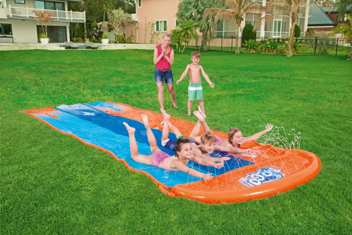 Zahradní skluzavka Bestway 3 dráhy Zahradní skluzavka Bestway 3 dráhy