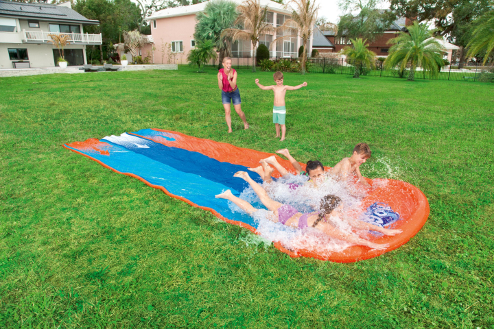 Zahradní skluzavka Bestway 3 dráhy Zahradní skluzavka Bestway 3 dráhy