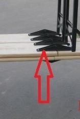 Zámek stolový - lavicový - pro rozkládací pivní set Zámek stolový - lavicový - pro rozkládací pivní set