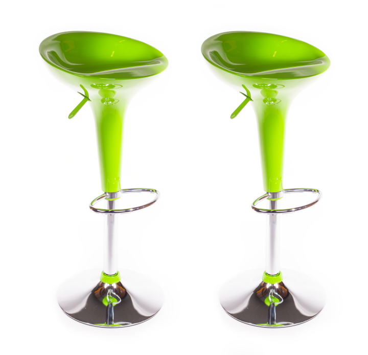 Barová židle CL-1213 zelená