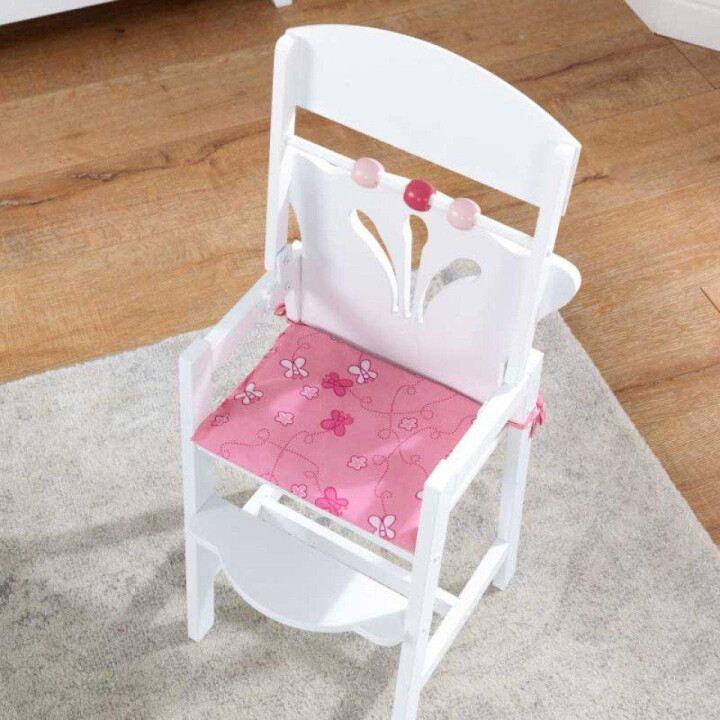 Dřevěná jídelní židlička pro panenky KidKraft