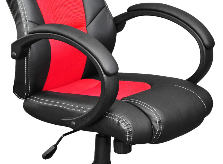 Kancelářská židle Hawaj MX Racer červeno-černá