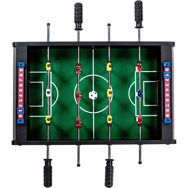 Mini stolní fotbal fotbálek pro 2 osoby, černá
