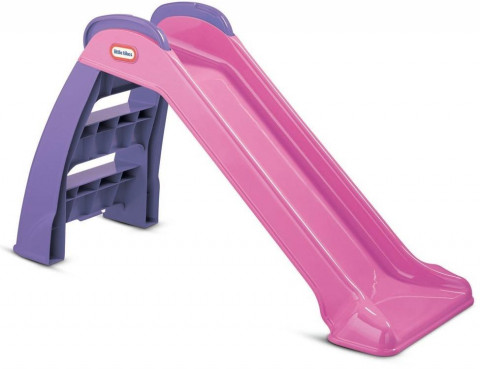 Little Tikes první skluzavka růžová