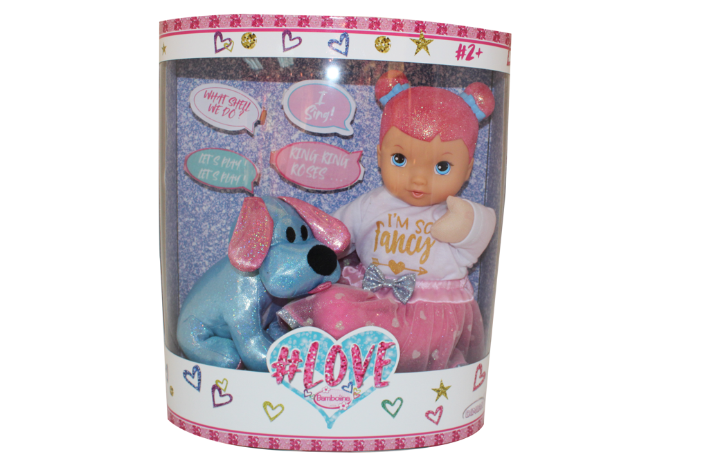 Alltoys Bambolína Panenka s pejskem a 50 českými slovy