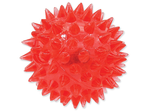 Dog Fantasy míček LED 5 cm, růžový