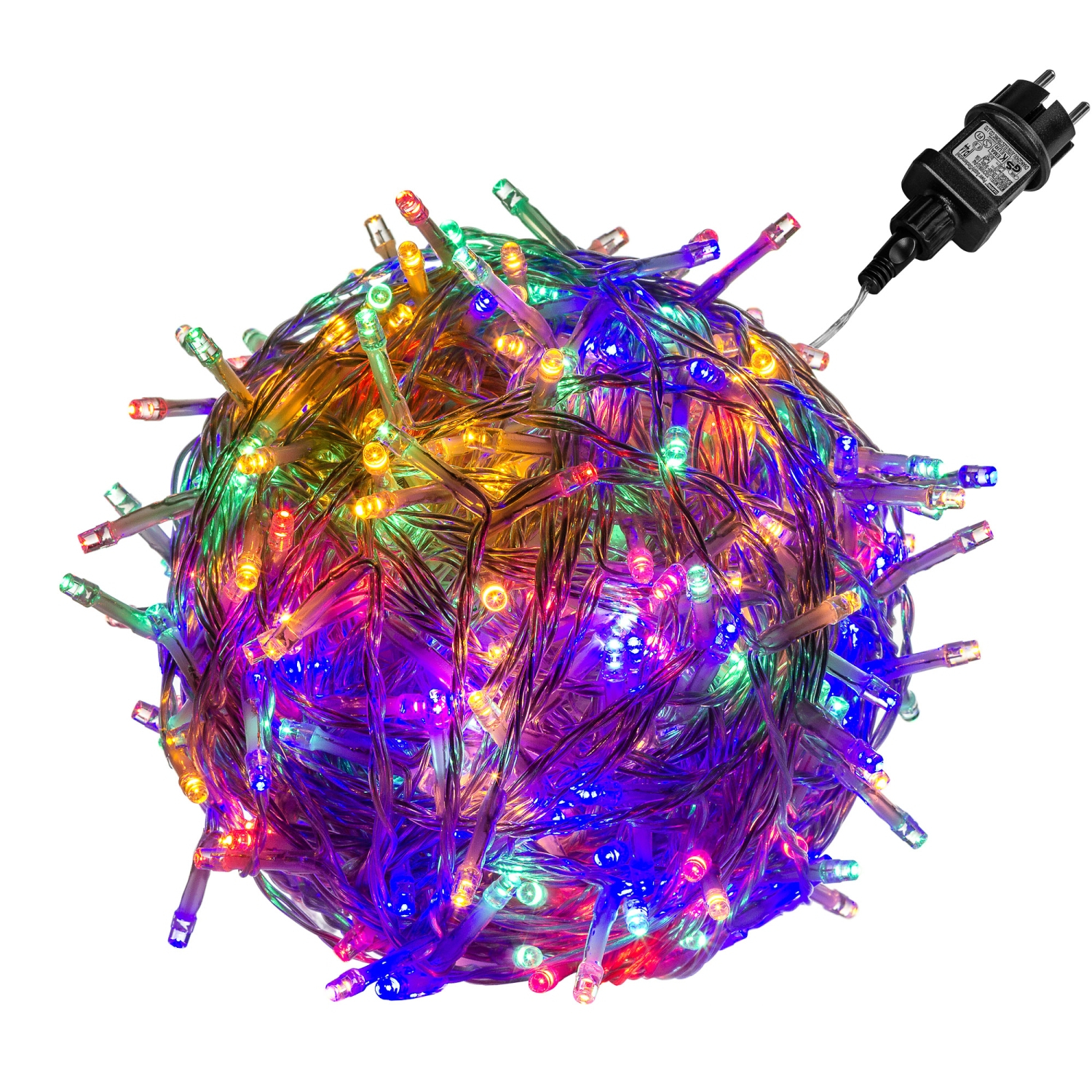 VOLTRONIC® Vánoční LED osvětlení 60 m - barevné 600 LED