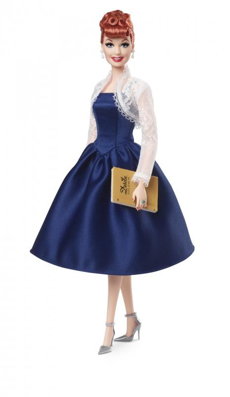 Mattel Barbie Lucille ball v plesových šatech
